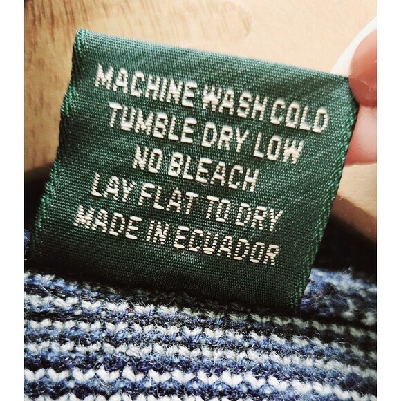 VTG GENESIS Blue Wolf Feather Hoodie Jacket Mens Large Full Zip Wool - Picture 9 of 11